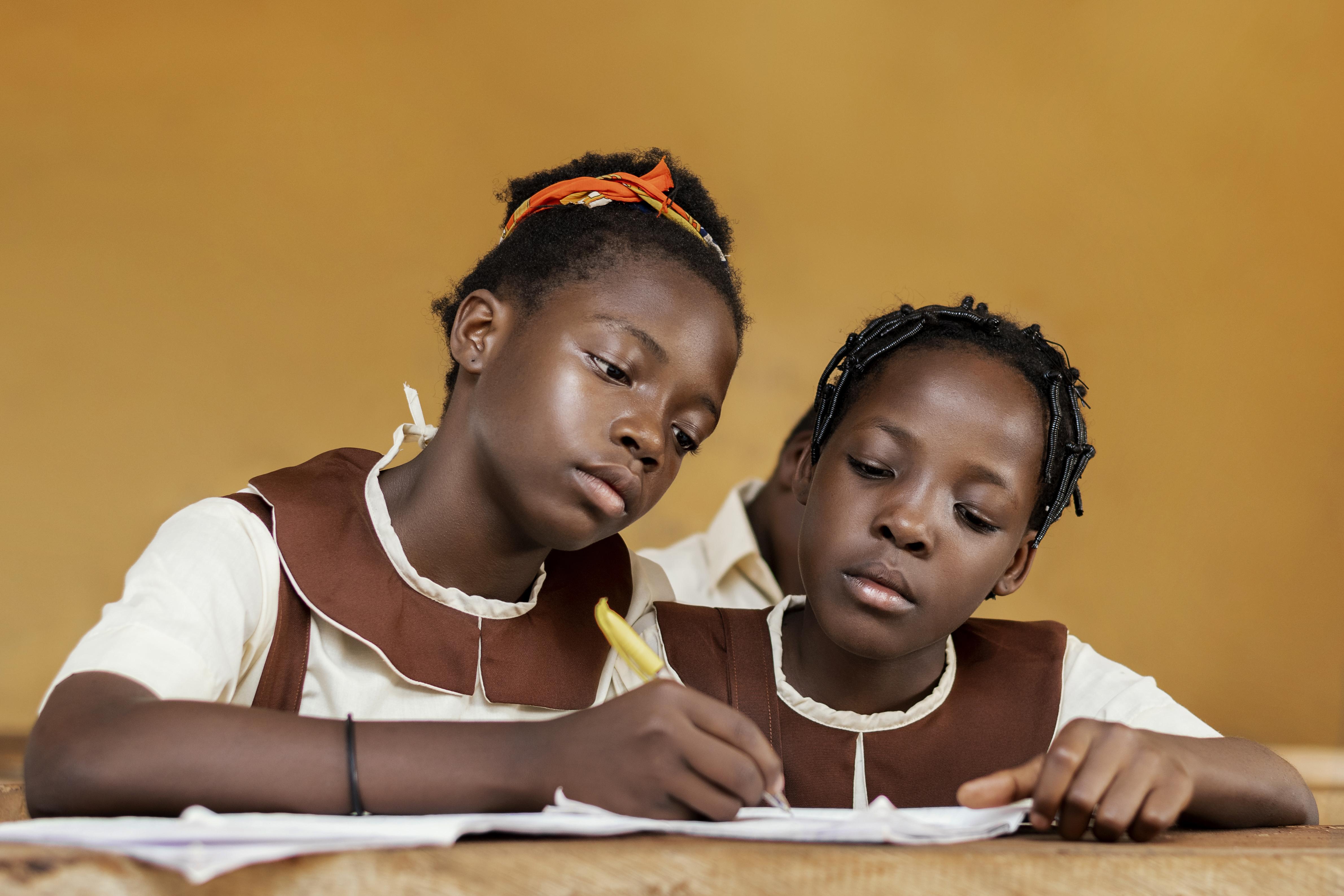 Kids studying 5
